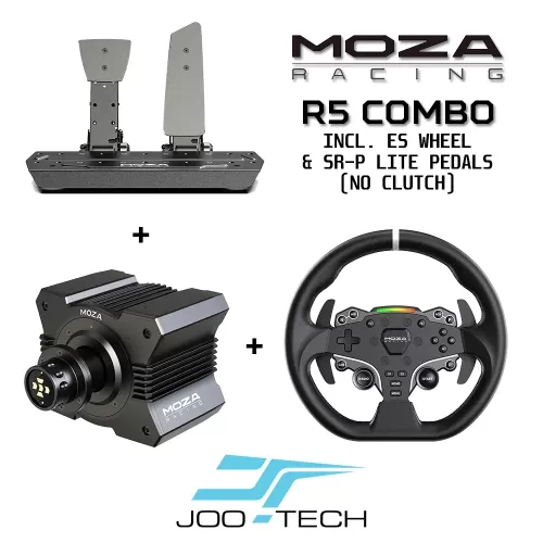 MOZA R5 DD Wheel Base Bundle