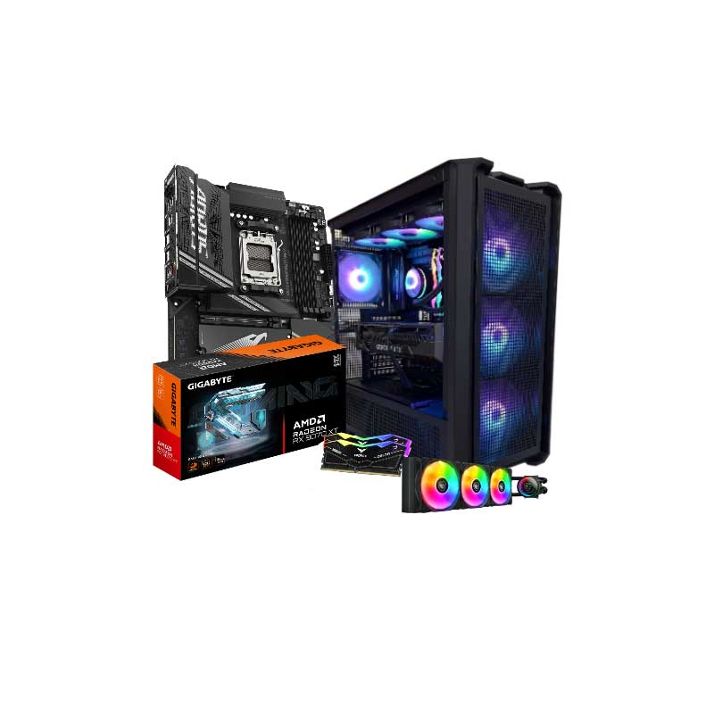 Celestial Ryzen 9 9900X / RX 9070XT Gaming Desktop
