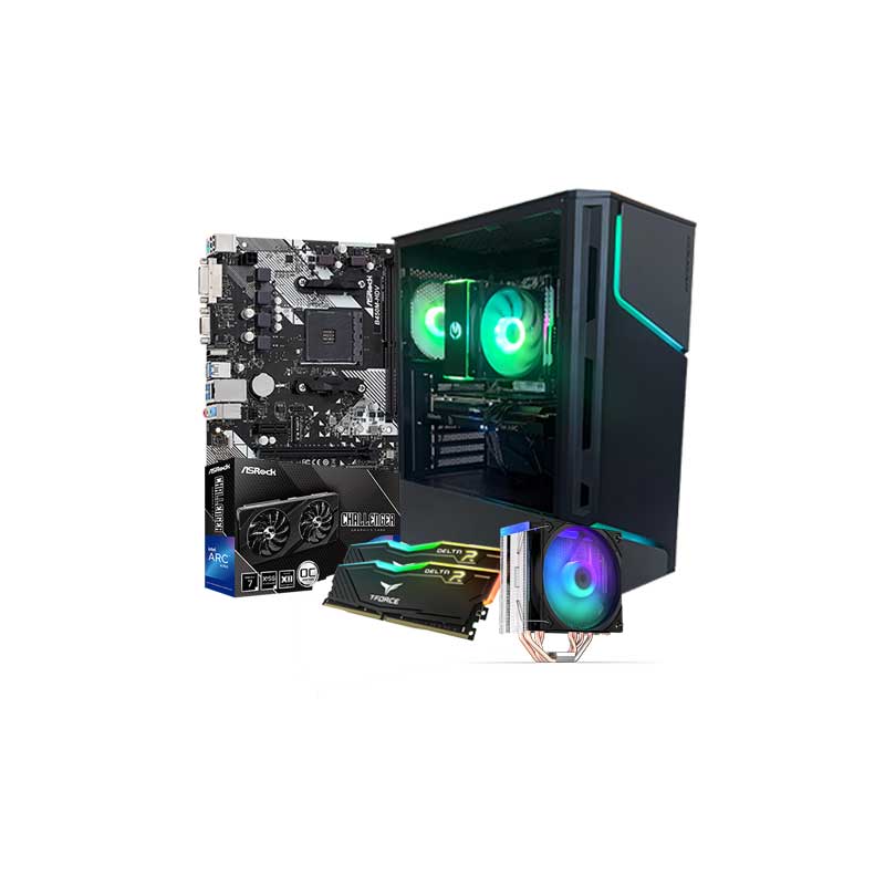 Common Core i5-14400F / Arc B570 10GB Gaming Desktop