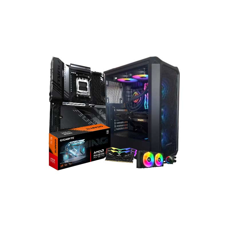 Divine Ryzen 7 9700X / RX 9070 Gaming Desktop