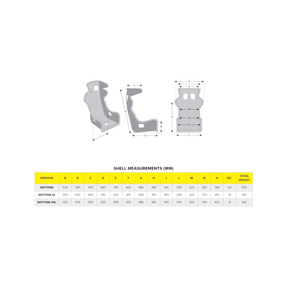 MOMO Daytona Racing Bucket Seat