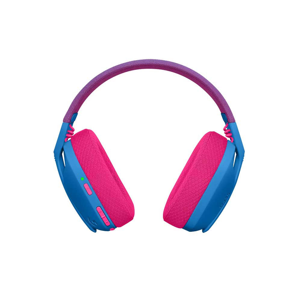 Logitech G435 LIGHTSPEED Wireless Gaming Headset - Blue and Raspberry