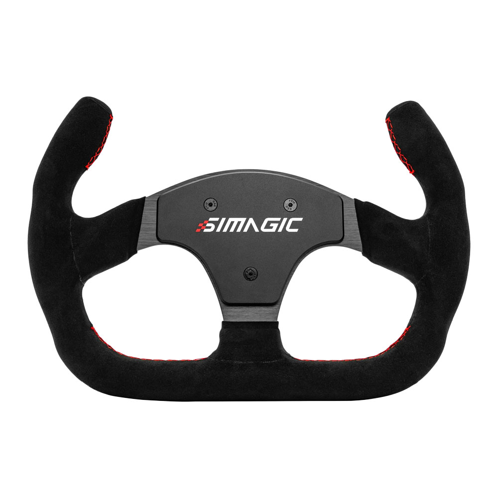 Simagic P-325C C-Shaped Steering Wheel, Suede