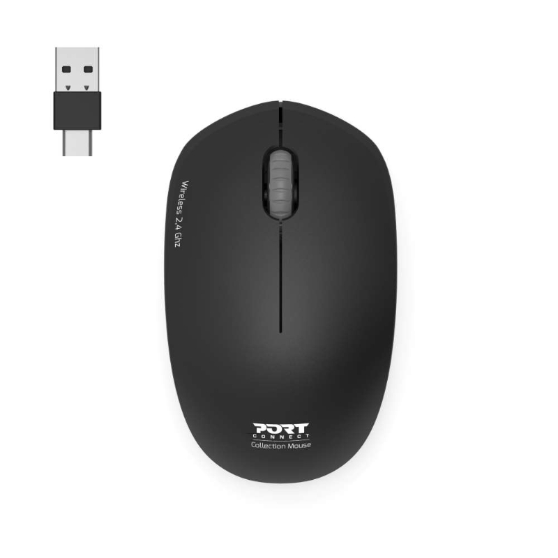 Port Connect MOUSE COLLECTION II WIRELESS Graphite