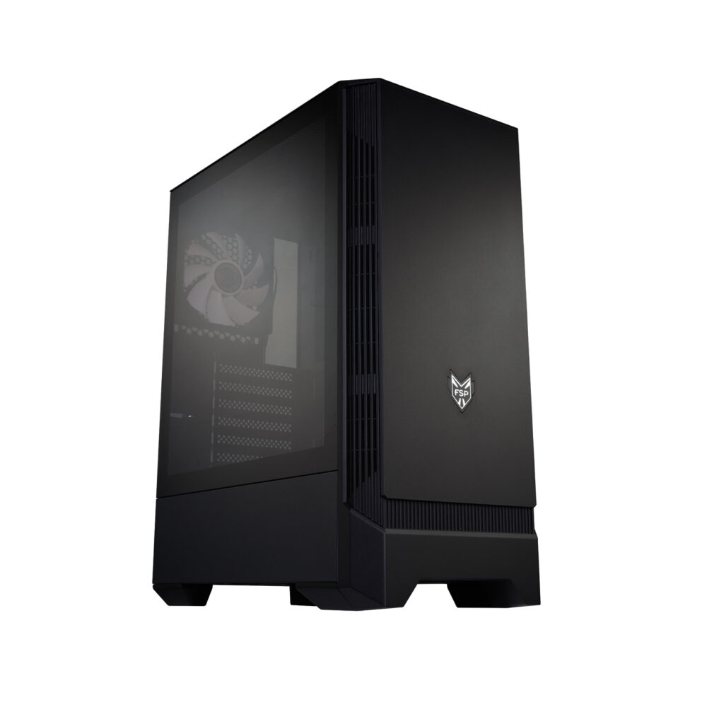 FSP CMT260 ATX Gaming Chassis – Black
